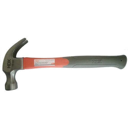 HDX 16 oz. Fiberglass Handle Hammer Fiberglass Handle for Comfort