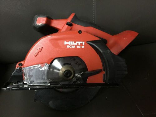 HILTI SCM 18-A  METAL SAW ,FAST SHIPPING