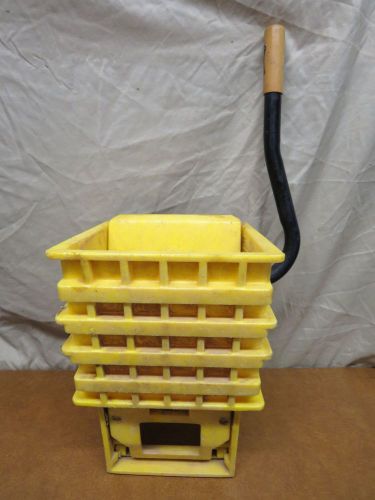White brand professional janitorial yellow mop wringer for sale