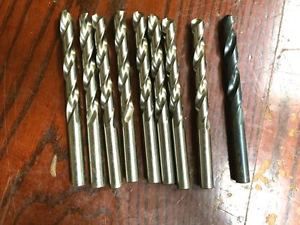 9- 12mm by 5+7/8&#034; long   drill bits