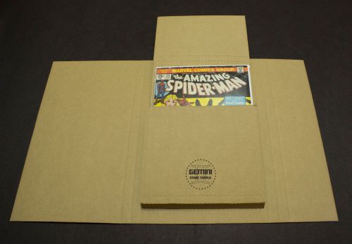 200 comic book flash mailers - (fits most comic sizes, tpb&#039;s, and manga digests) for sale