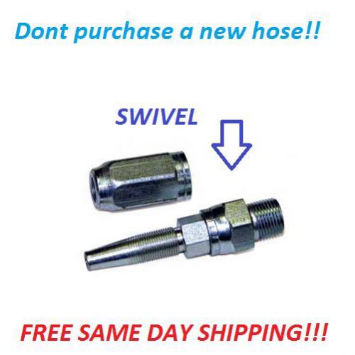 Swivel End Repair Kit for Pressure Washer Hose 3/8&#034; REPAIR KIT FOR PRESSURE HOSE