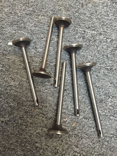 Lot Of 6 Antique Vintage Engine Check Or Exhaust  Valve