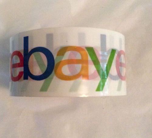 eBay Branded BOPP Packaging Shipping Tape 75 Yards Per Roll