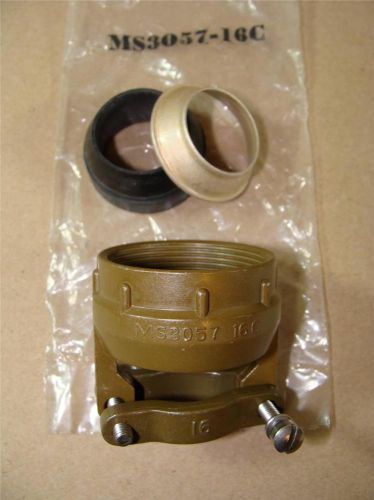 New amphenol ms3057-16c mil-c-5015 mil spec strain relief connector cord clamp for sale