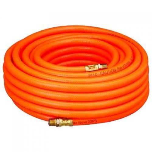 300 PSI PVC Air Hose 3/8&#034; x 50&#039; With 1/4&#034; MNPT End Fittings