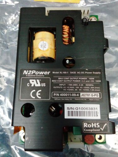 N2Power Qualstar XL160-1 PN 400011-09-4 Quad Output Power Supply 30$ per unit!!!