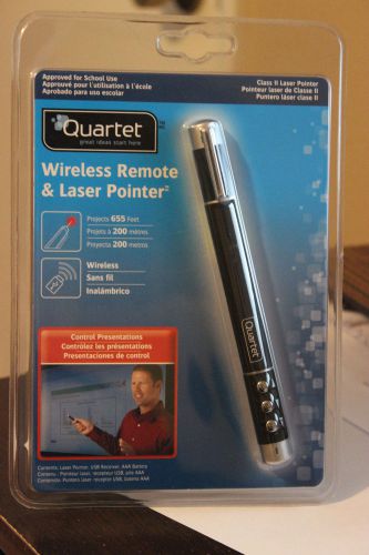 Quartet Wireless Remote &amp; Laser Pointer - VS15231 / 84502 - FREE SHIPPING!