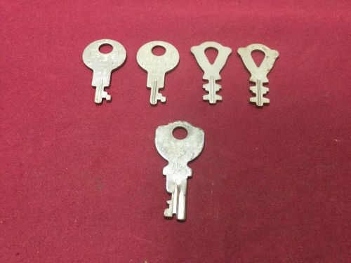 Crest Luggage Pre-cut Keys, CT-1, CT-3, CT-4, Set of 5 - Locksmith