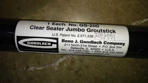 No. GS-200  Clear Sealer Groutstick