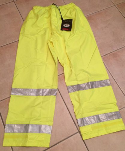 Tingley Vision Job Site Yellow/Green Pants Size XL