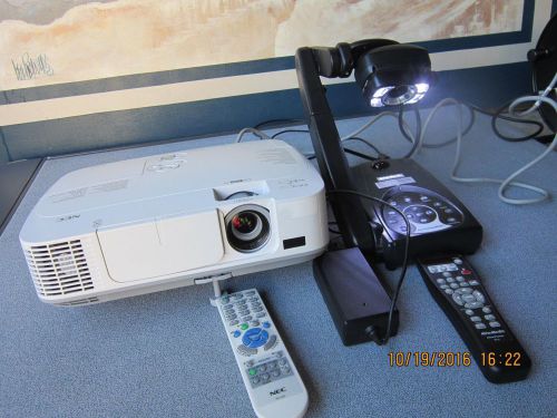Projector/Document  Camera Combo .  NEC Projector - M260X + Avermedia 300AF