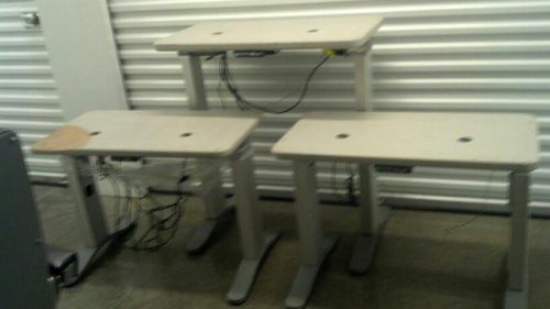 (3)Topcon AIT-250W Wheelchair Accessible Double Instrument Power Table For Parts