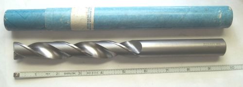 New mohawk .8071 (20.5mm) hss flat-bottom drill 3/4&#034; shank 9-1/2&#034; oal for sale