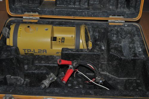Topcon TP-L2A Pipe Laser Red Beam Laser LEVEL with CASE TP-L2