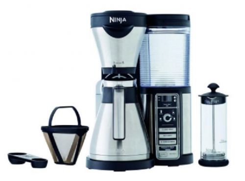 Ninja coffee bar brewer with stainless steel carafe coffee maker machine new for sale