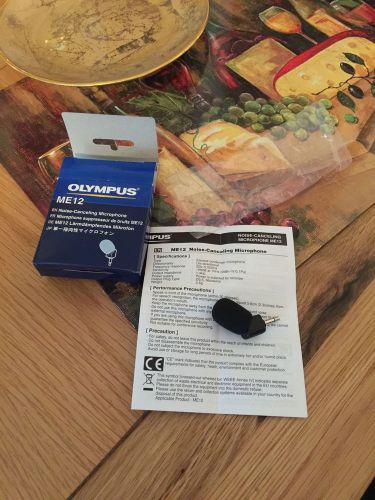 Olympus ME-12 Noise Cancelling Microphone  New without tags