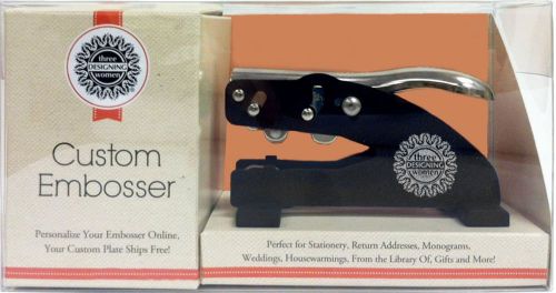 Three Designing Women Personalized Custom Embosser Gift Box