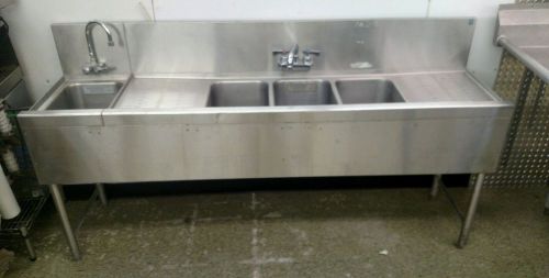 3 compartment sink with hand sink