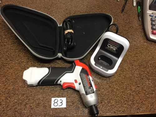 Black &amp; Decker VPX1101 Type 1 VPX Screw Driver TOOL W/case And Charger. No Batt.
