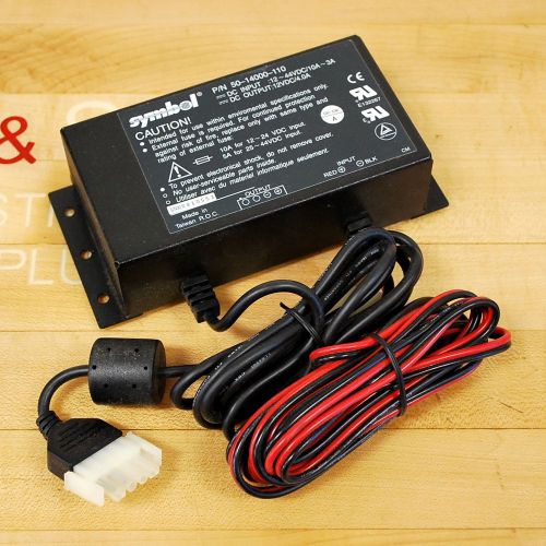 Symbol 50-14000-110 power supply convertor, 12-44vdc 10a-3a in, 12vdc 4 amp out for sale