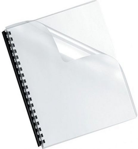 Fellowes Binding Presentation Covers, Oversize Letter, Clear, 100 Pack (52311)