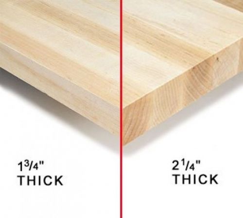 Nexel BTM730 Maple Bench Tops, 72 Length X 30 Width, 1-3/4 Thickness, Wood