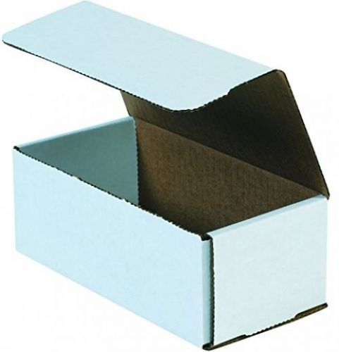 BOX BM1254 Corrugated Mailers, 12 X 5 X 4 , Oyster White (Pack Of 50)