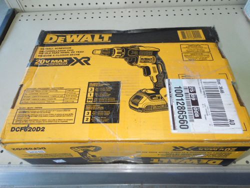 *NEW OTHER* DEWALT DCF620D2 20V Drywall ScrewGun Kit