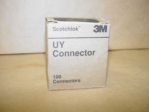 NEW IN BOX 3M UY CONNECTORS 100 PCS SCOTHLOK