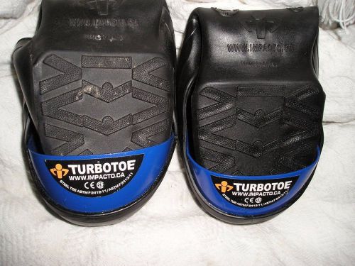 IMPACTO TURBO TOE TT Slip On Steel Toe Cap sz  XL men&#039;s 12 13 BLUE
