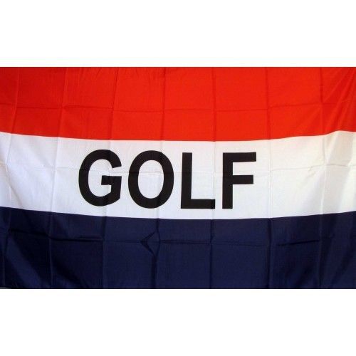 5 Golf Flags 3&#039;x 5&#039; Banners (five)