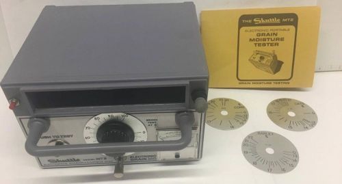 New In Box Skuttle Portable MT2 Vintage Electronic Grain Moisture Tester