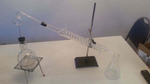 Deluxe distillation kit with condenser tubing, faucet adapter, hydrometer, etc. for sale
