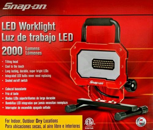 SNAP-ON LED Work Light 2000 Lumen Worklight Job Lighting Electric Corded 922261
