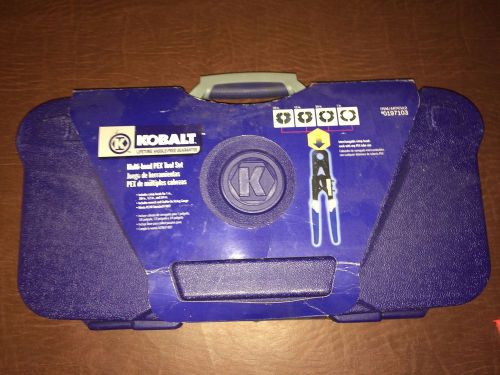 Kobalt KH0015K Multi Head Pex Crimper - 3/8,1/2,3/4,1&#034; - USED Tool Set