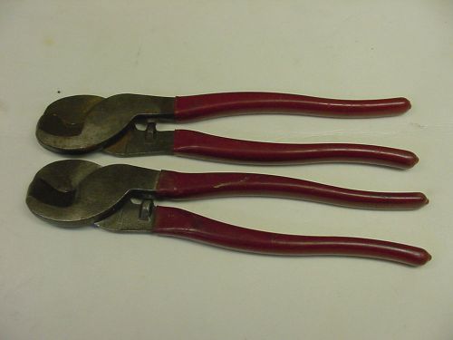 Klein? tools lot of 2, B94 cable cutters mechanics/electricians tools (unmarked)