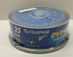 Fuji 25 Pack DVD + R  4.7 GB  120 Min