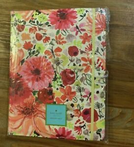 Kate Spade Dahlia Folio Notepad Folder NEW Legal Size Refillable