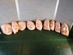 9 Basic Buddy CPR Replacement Rubber Faces