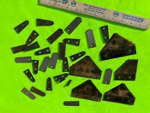 Minneapolis Moline and other.  Mower blade parts, lot in photo.   Item:   15727