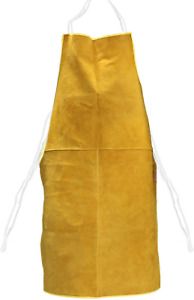 Mrcartool Leather Welding Work Apron,Heat Resistant&amp;Flame Resistant for Men and