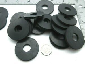 13mm ID Large Rubber Fender Washers 38mm OD  3mm Thick  Various Pack Sizes