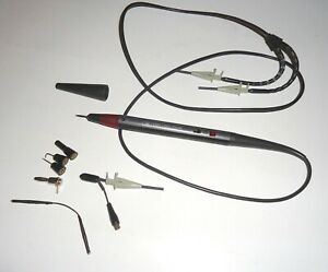 HP Logic Probe 545A  with Tip Kit and Manual,  Tested  