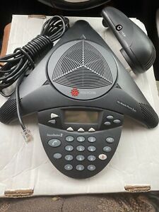 Polycom SoundStation 2 Corded Conference Phone AS-IS