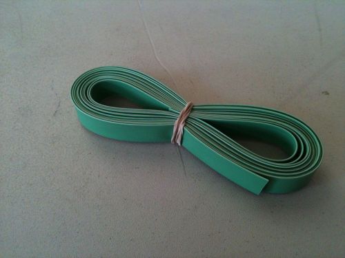 3/8&#034; id / 9mm thermosleeve green polyolefin 2:1 heat shrink tubing - 10&#039; section for sale