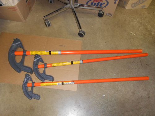 Klein tools  1&#034; 3/4&#034;, 1/2&#034;  emt  conduit pipe benders with handles for sale
