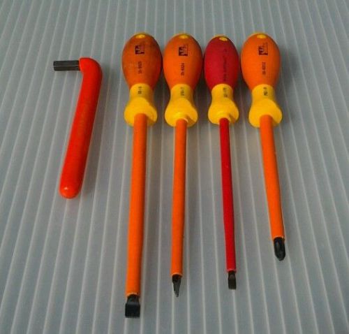 Wiha / ideal / cip  1ooov  inslated screwdrivers for sale