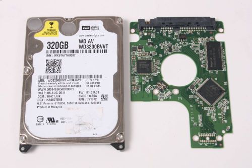 Wd wd3200bvvt-63a26y0 320gb 2,5 sata hard drive / pcb (circuit board) only for d for sale