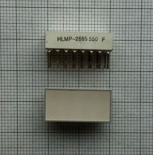 HLMP-2685 HIGH EFFICIENCY RED LIGHT BARS  (4 PCS)